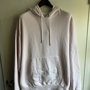 Thom Browne Pale Pink Flag Hoodie